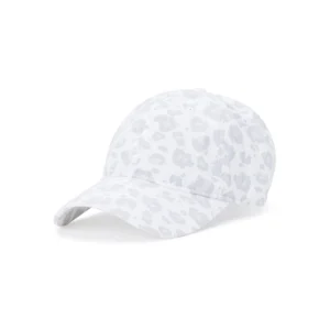 Women's Snow Leopard Blank Washed Cotton Twill Baseball Hat