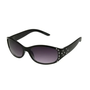 Grant Women's Wrap Fashion Sunglasses Black