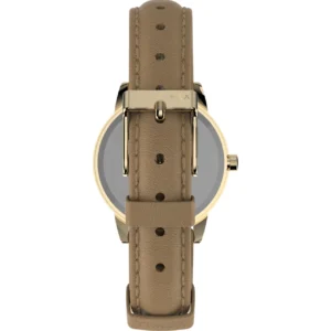 Women's Easy Reader Gold 30mm Casual Watch, Leather Strap