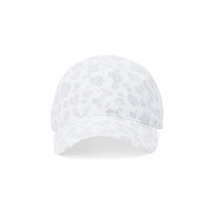 Women's Snow Leopard Blank Washed Cotton Twill Baseball Hat